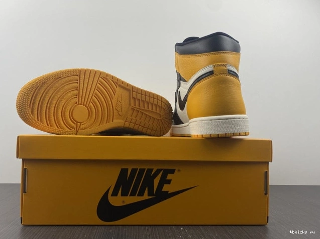 Cheap TB Air High Jordan Toe 555088-711 OG 1 Yellow 0810